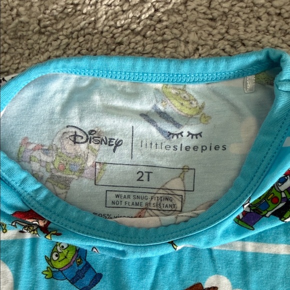 Little Sleepies Toy Story Pajama Set - Picture 2 of 2